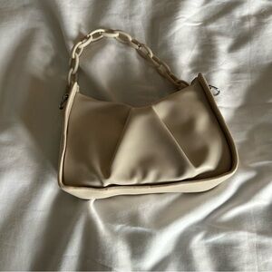 Off White Shoulder Bag